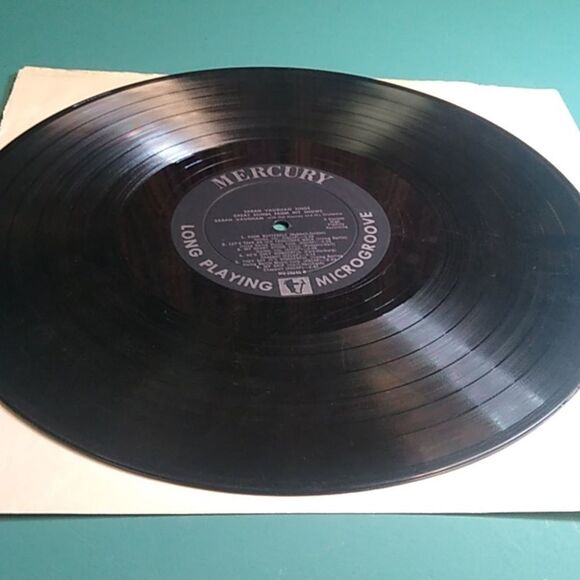 Mercury Vinyl Record Susan Vaughan  Sings Record ONLY - Picture 4 of 5